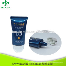 tubes de blam à lèvres ovales vides bleu tube de crème cc 50ml